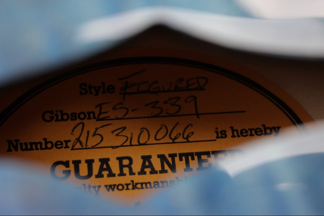 Gibson ES-339 Figured - BB