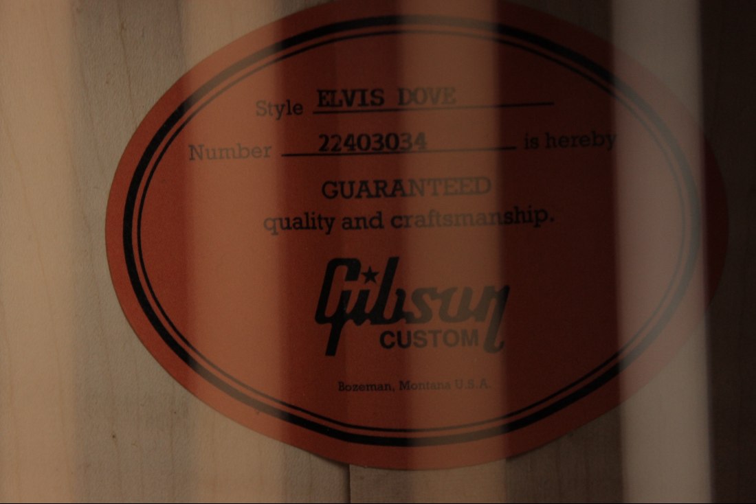 Gibson Elvis Dove