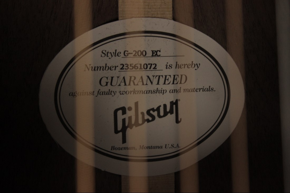 Gibson Generation Collection G-200 EC