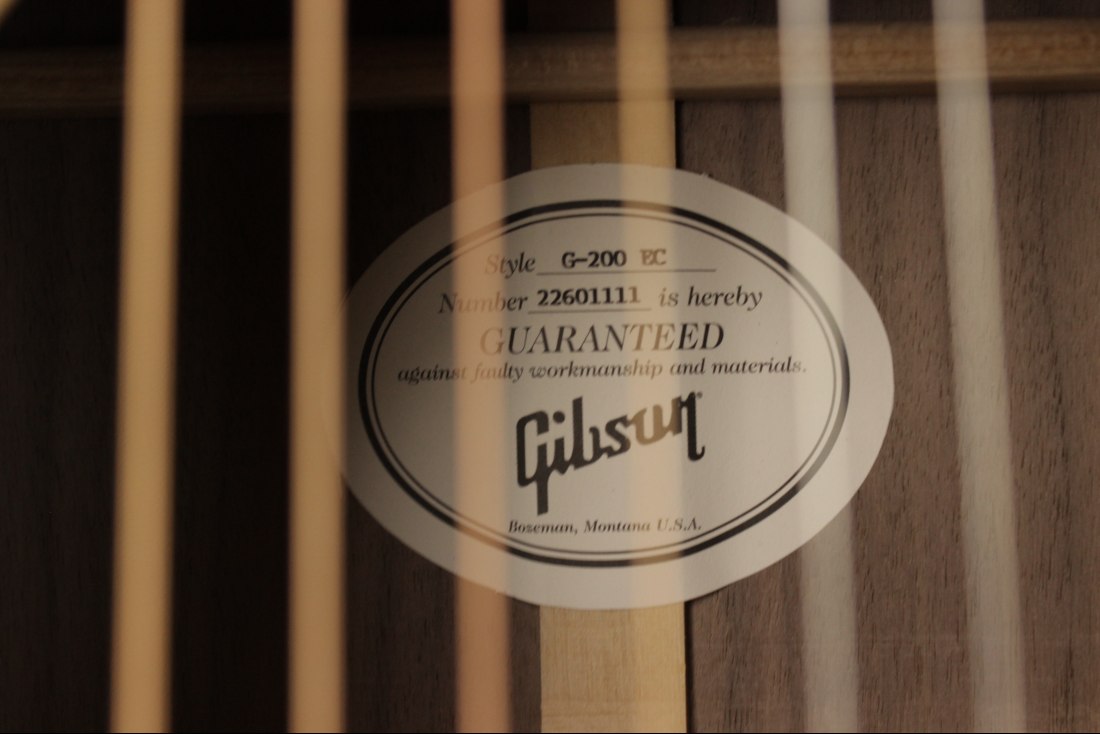 Gibson Generation Collection G-200 EC