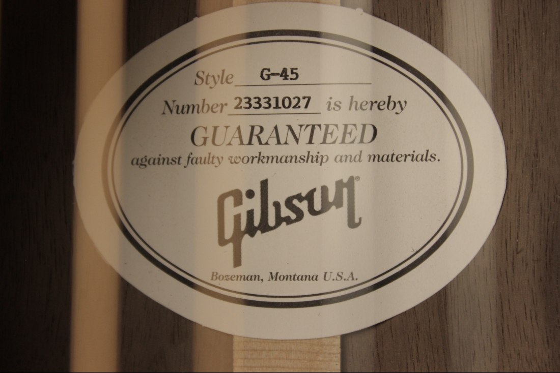 Gibson Generation Collection G-45