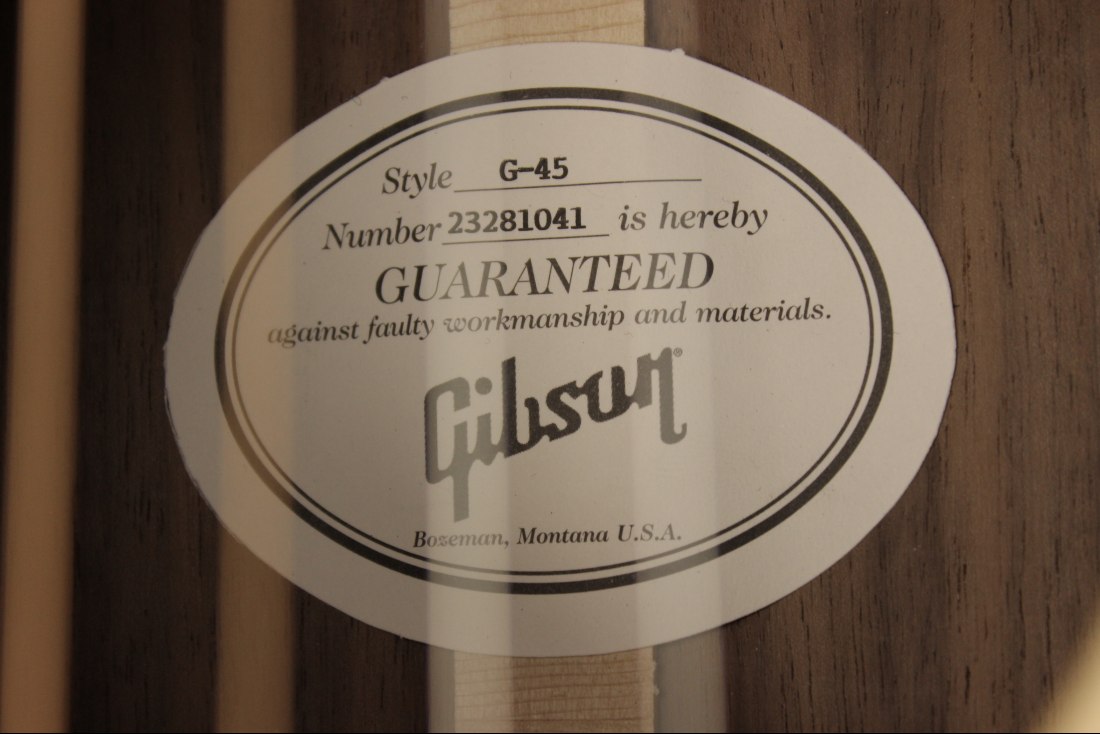 Gibson Generation Collection G-45