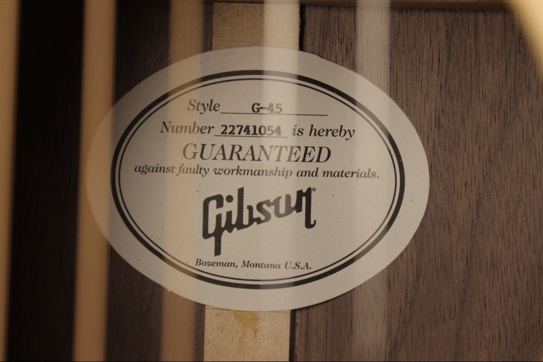 Gibson Generation Collection G-45