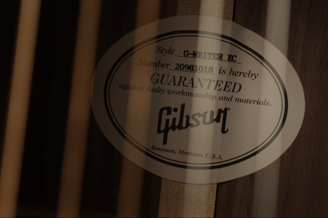 Gibson Generation Collection G-Writer EC