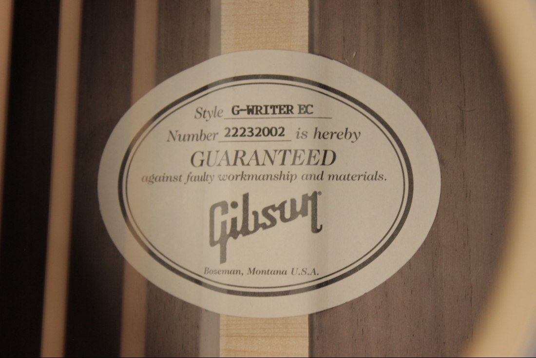 Gibson Generation Collection G-Writer EC