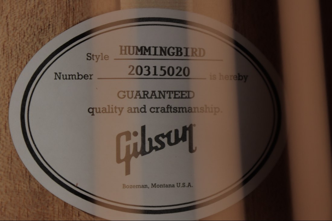 Gibson Hummingbird Standard - VC