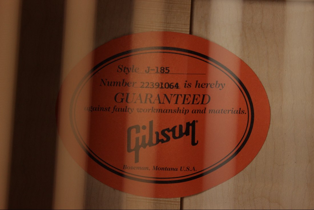 Gibson J-185 Original - AN