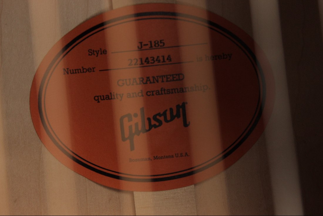 Gibson J-185 Original - VS