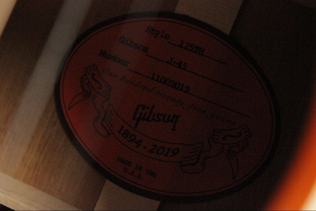 Gibson J-45 125th Anniversary