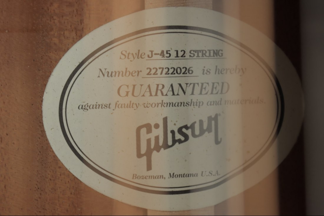 Gibson J-45 Standard 12-String