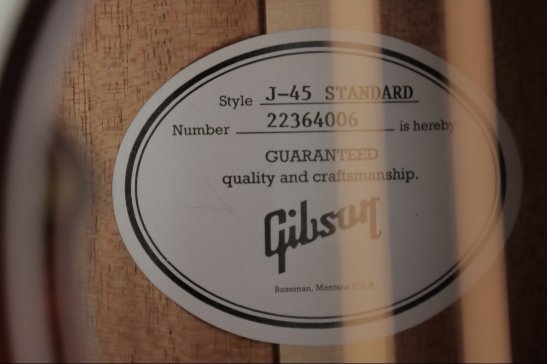 Gibson J-45 Standard - VS