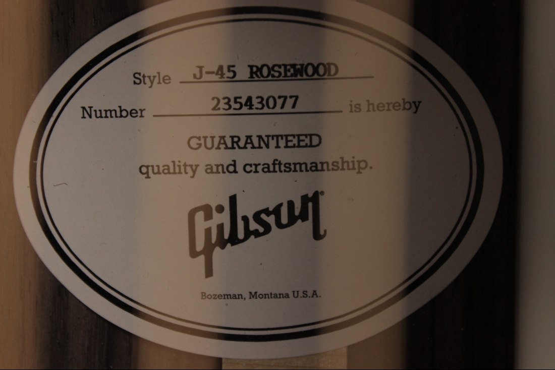 Gibson J-45 Standard Rosewood