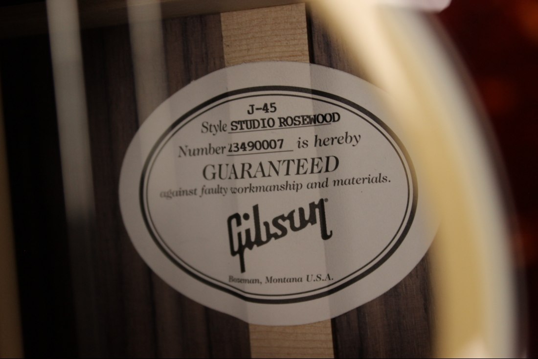 Gibson J-45 Studio Rosewood - AN