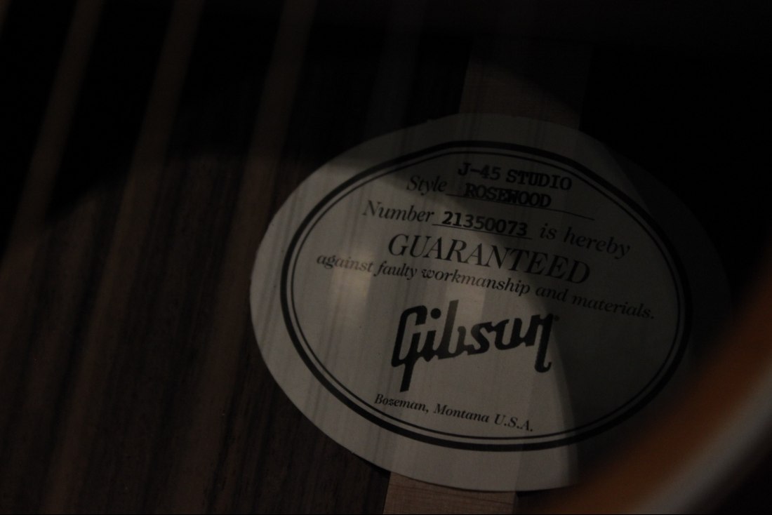 Gibson J-45 Studio Rosewood - RB