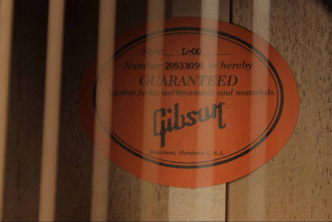 Gibson L-00 Original - VS