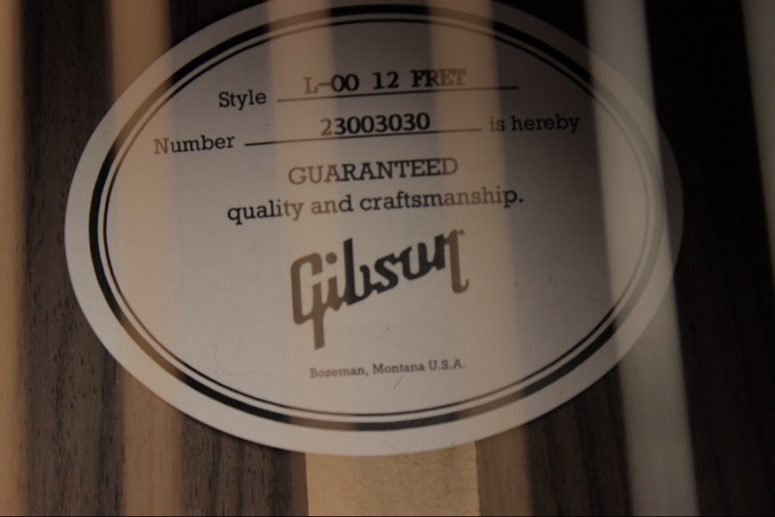 Gibson L-00 Rosewood 12-Fret