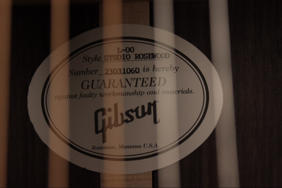 Gibson L-00 Studio Rosewood - RB