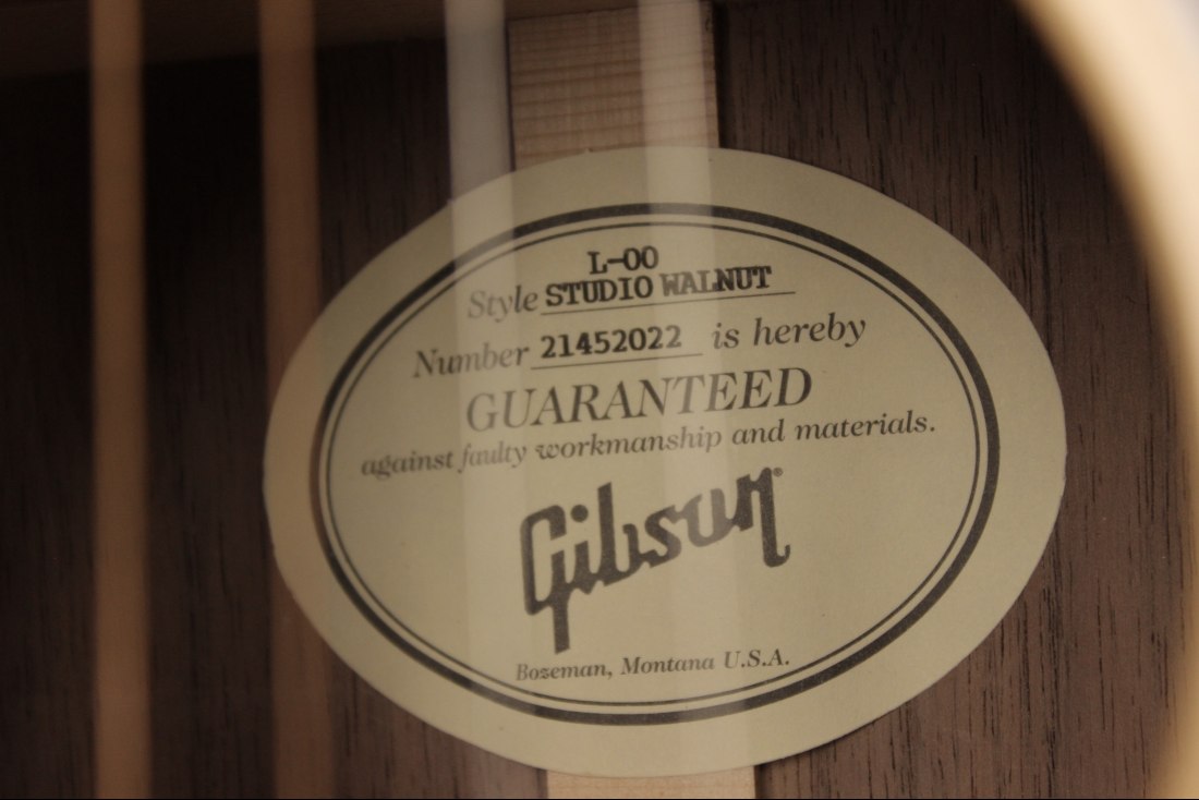 Gibson L-00 Studio Walnut - AN
