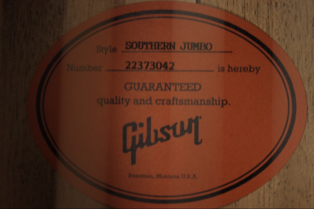 Gibson Southern Jumbo Original