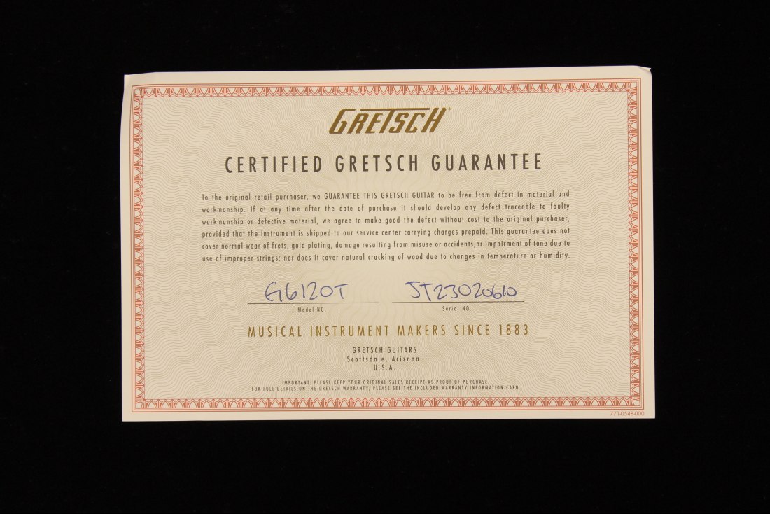 Gretsch G6120T-59 Vintage Select Edition '59 Chet Atkins Hollow Body w/Bigsby