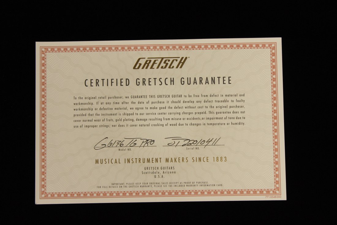 Gretsch G6136TG Player Edition Falcon - WH