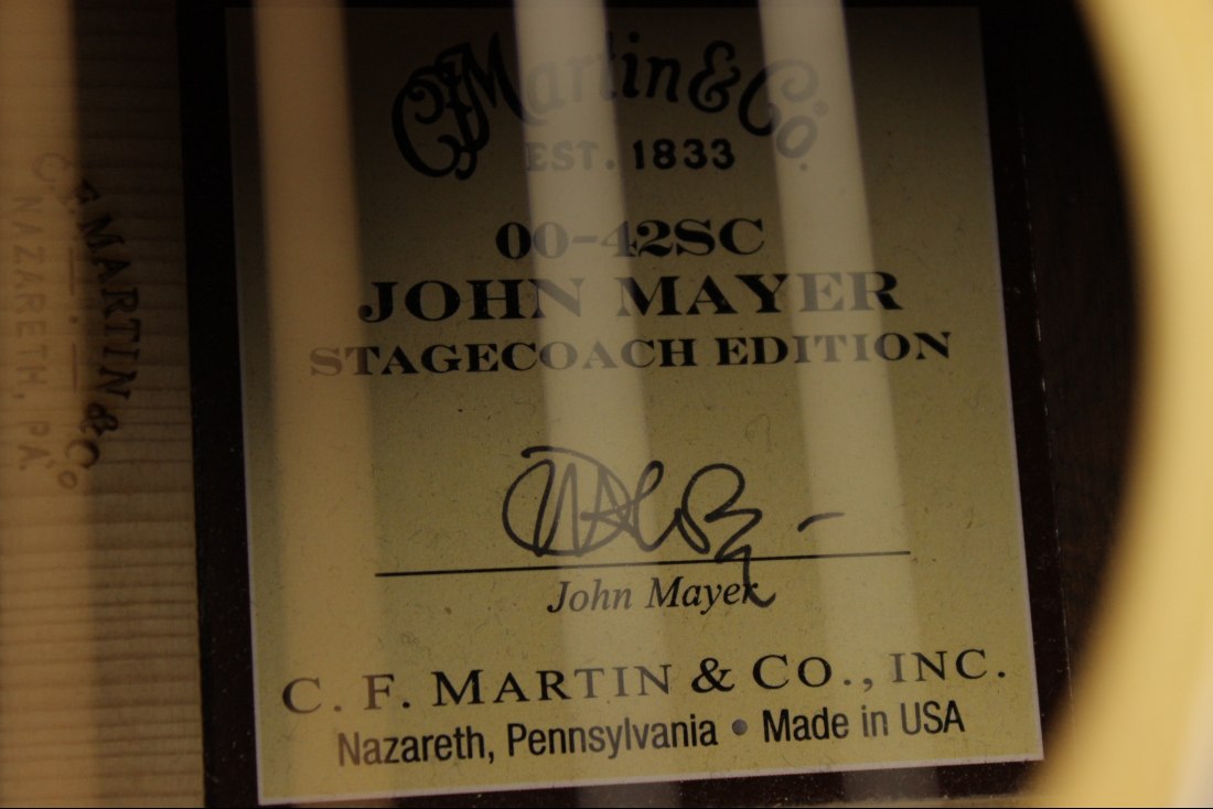 Martin 00-42SC John Mayer 