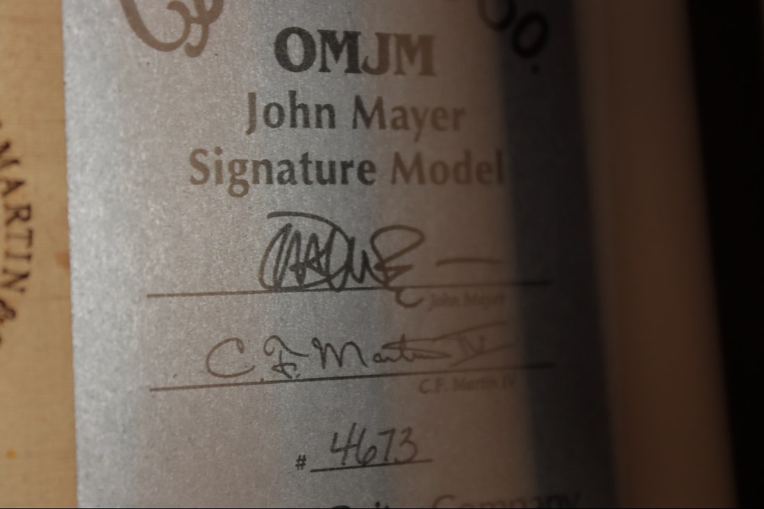 Martin OMJM John Mayer
