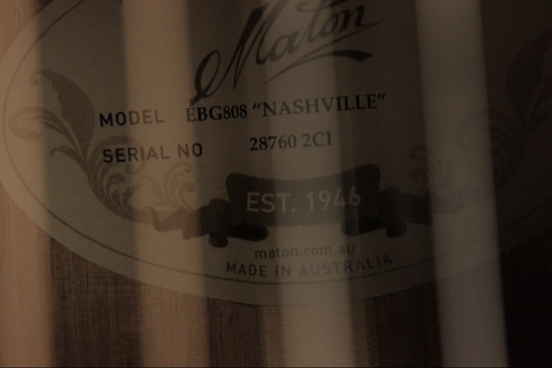 Maton EBG808 Nashville