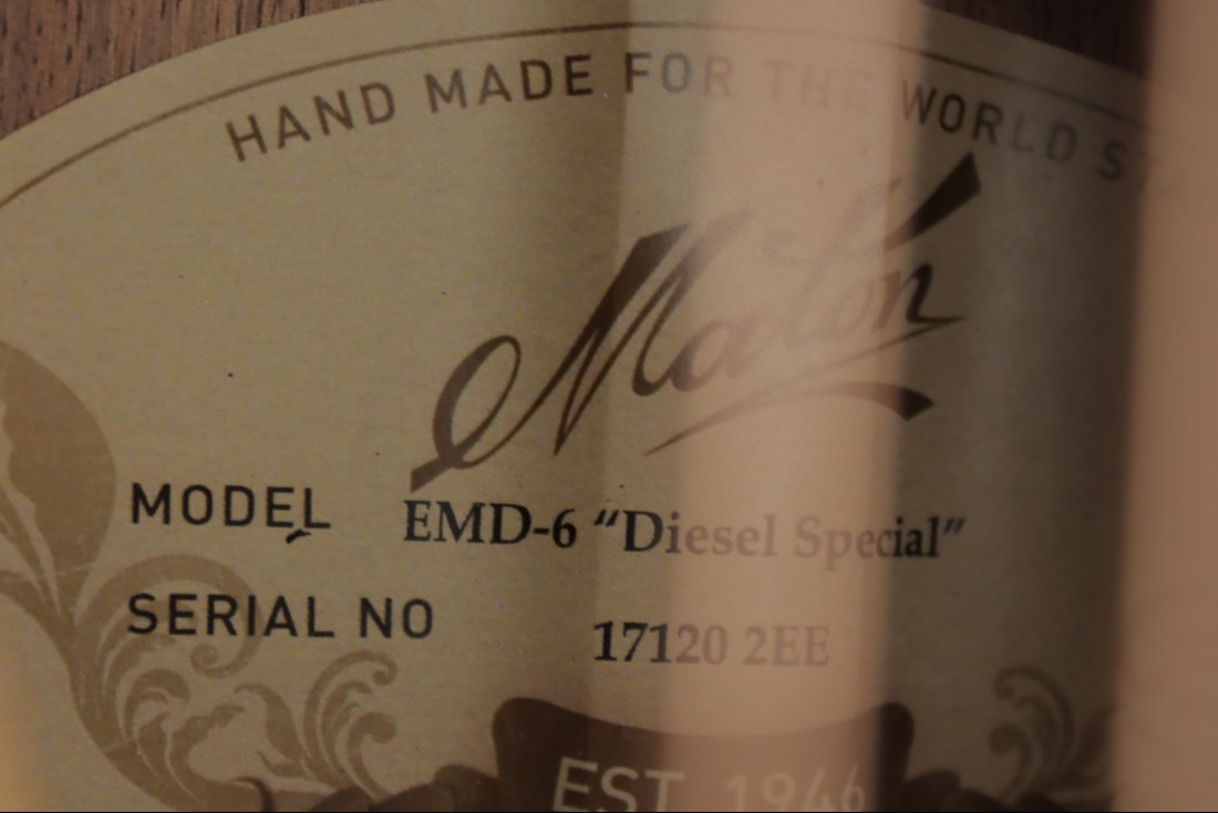 Maton EMD6 Diesel Signature