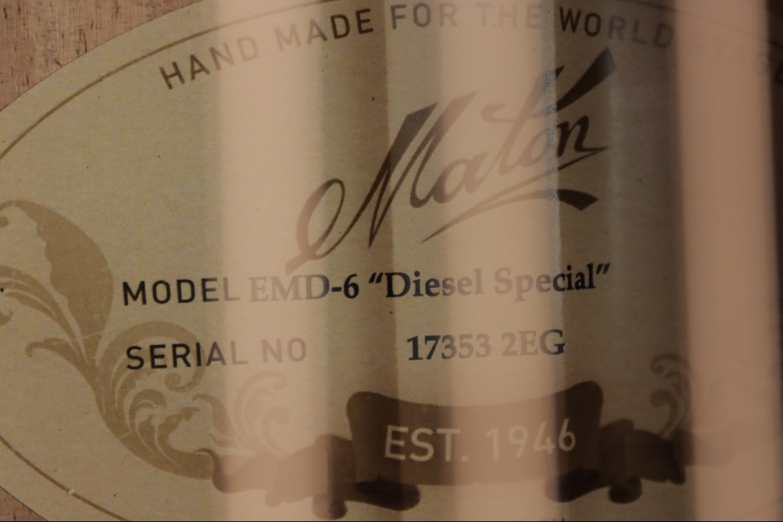 Maton EMD6 Diesel Signature