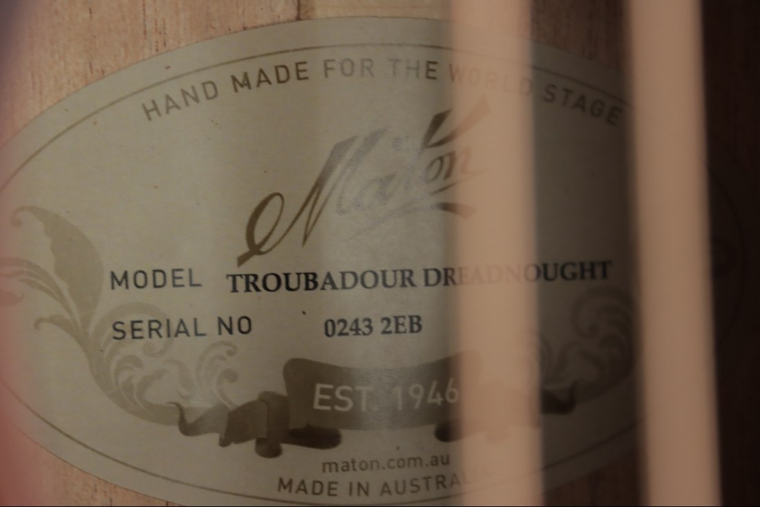 Maton Troubadour Dreadnought