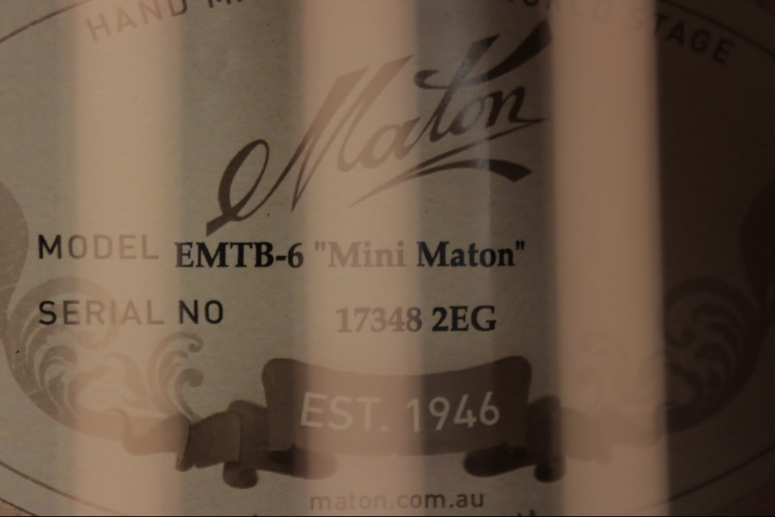Maton Troubadour Mini