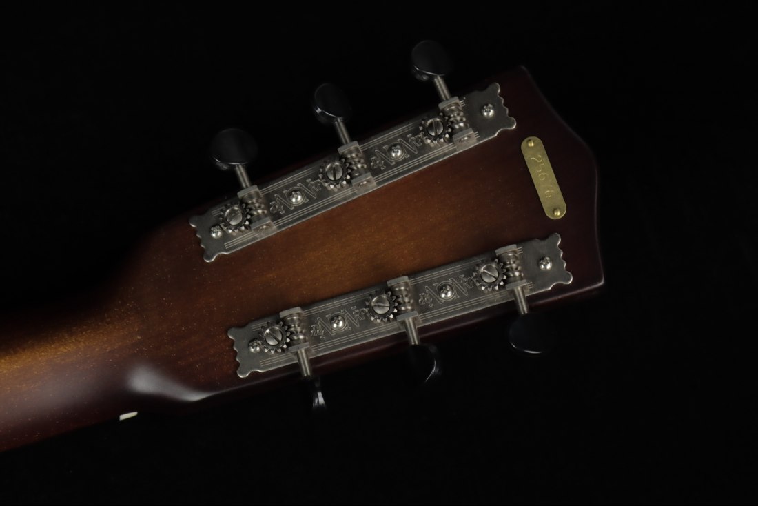 National Style O 14 Fret Raw Steel