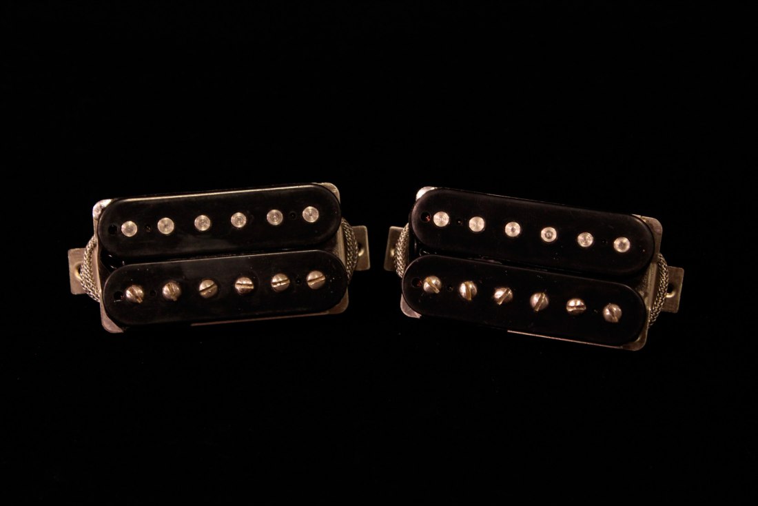 OX4 Pickups Handwound PAF Humbucker Set Aged - BK