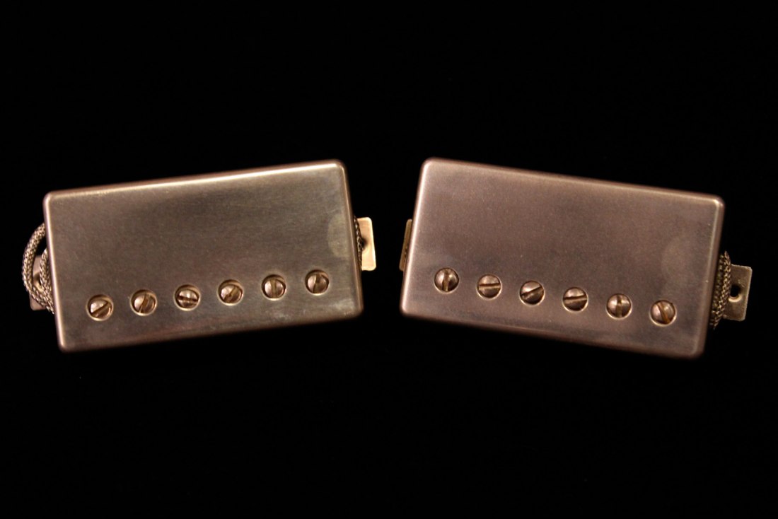 OX4 Pickups Handwound PAF Humbucker Set Aged - BK