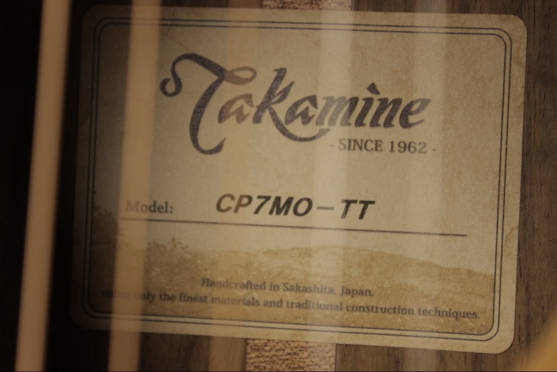 Takamine CP7MO-TT Thermal Top