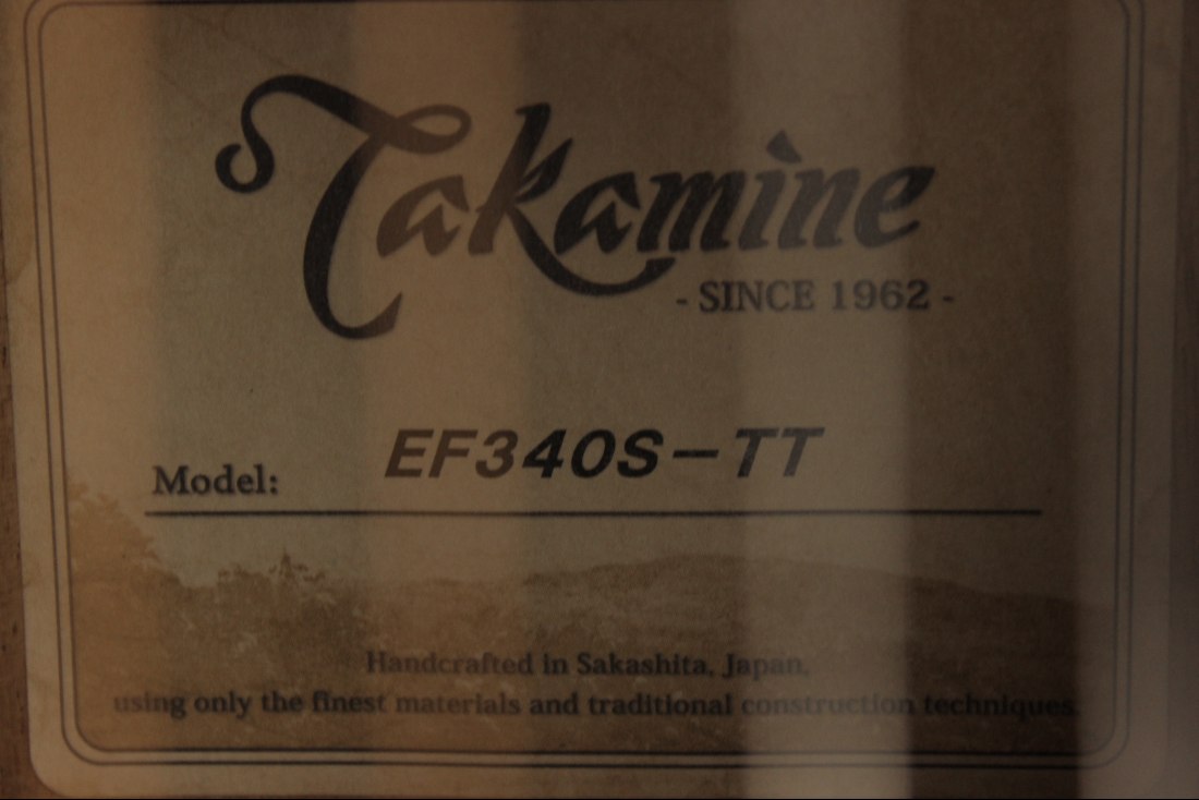 Takamine EF340S-TT Thermal Top