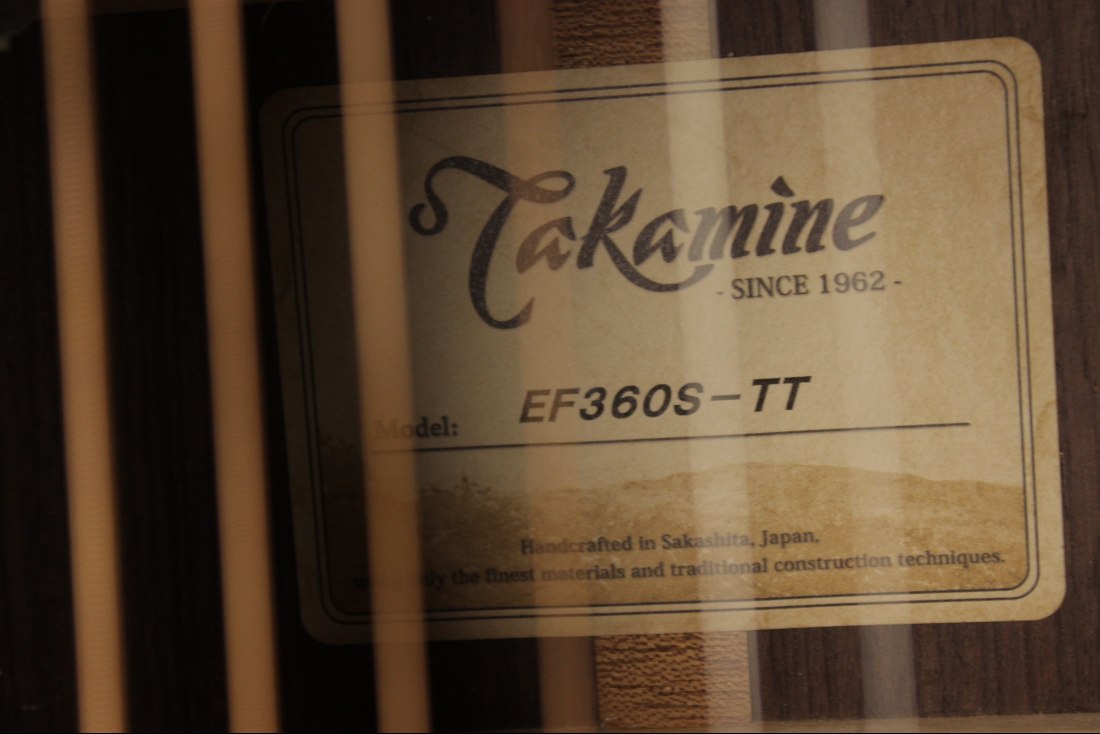 Takamine EF360S-TT Thermal Top