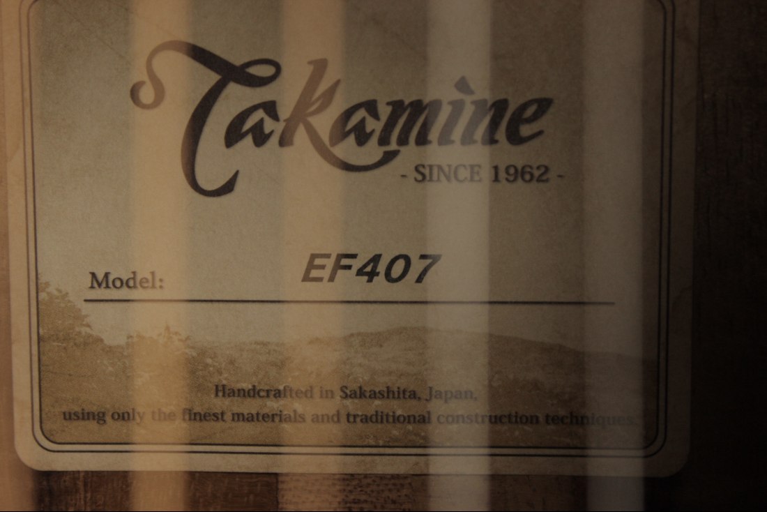 Takamine EF407 Legacy Series