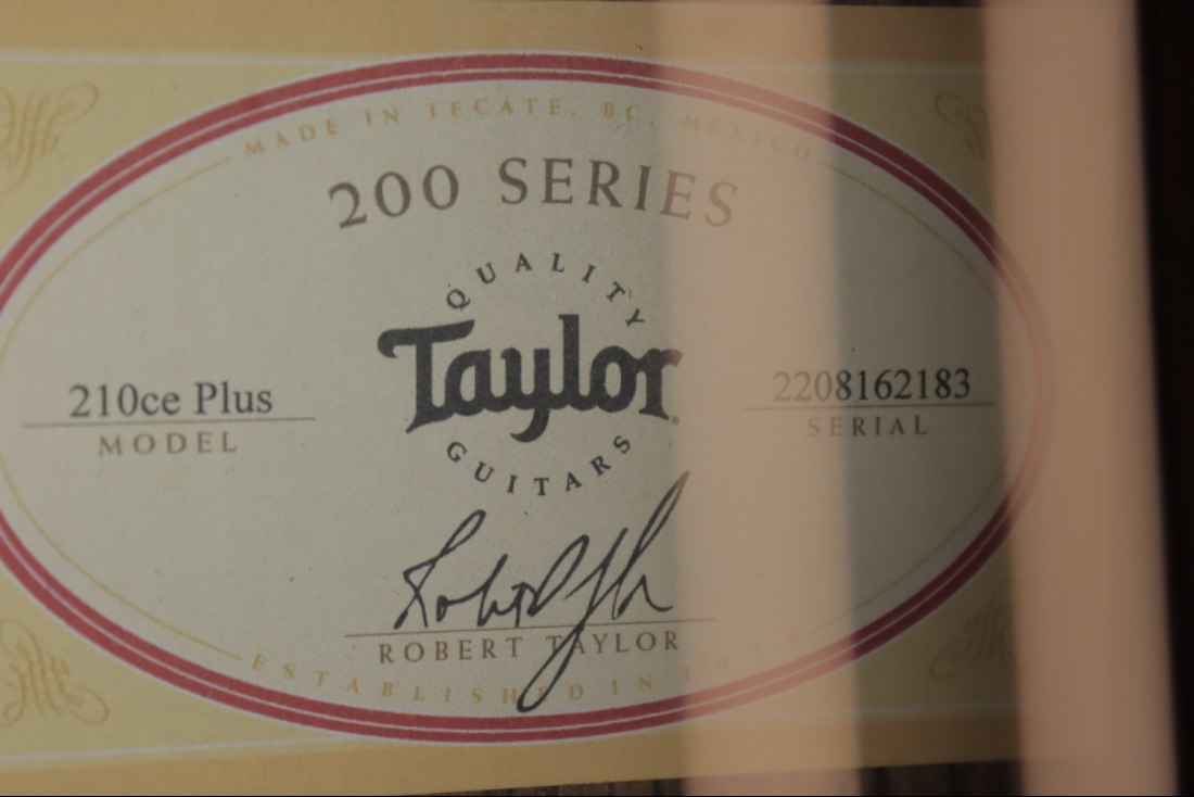 Taylor 210ce Plus