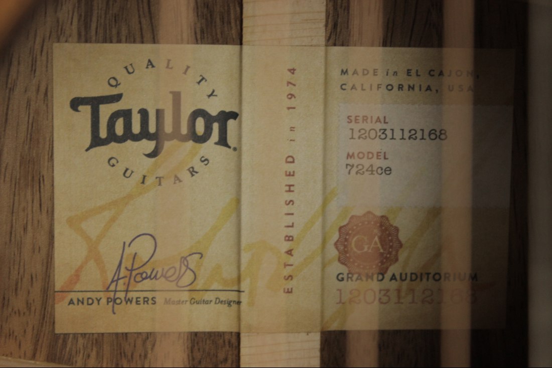 Taylor 724ce