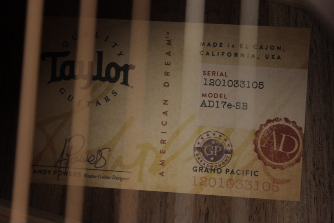 Taylor AD17e - SB