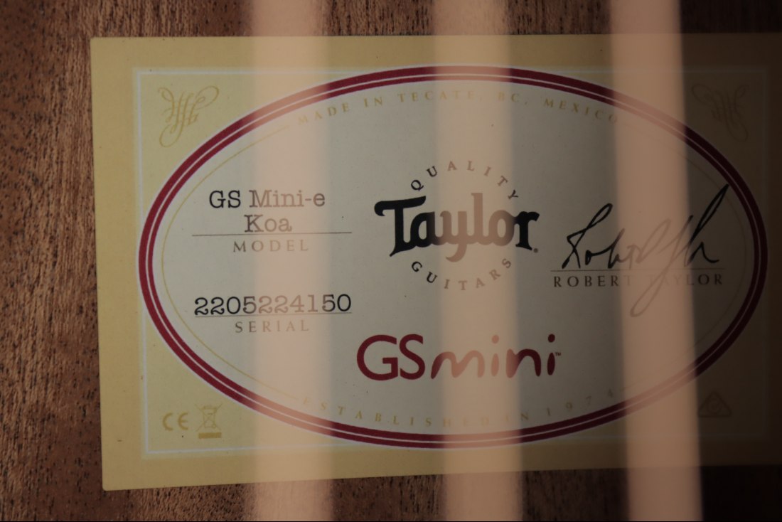 Taylor GS Mini-e Koa