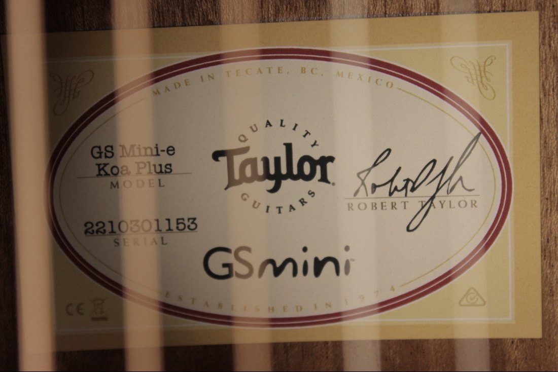 Taylor GS Mini-e Koa Plus