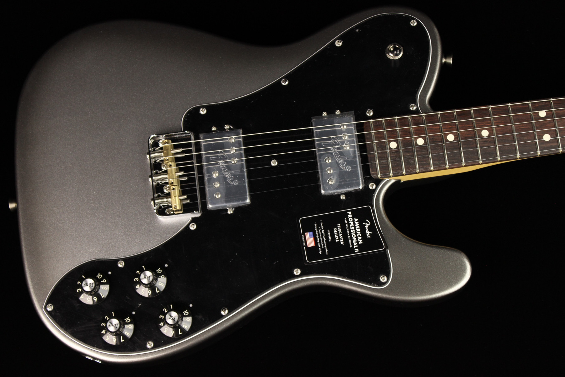 Onschuld Dader verteren Fender American Professional II Telecaster Deluxe Mercury (SN: US210012332)  | Gino Guitars