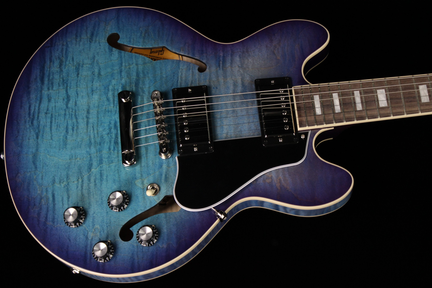 Gibson ES339 Figured Blueberry Burst (SN 224500007) Gino Guitars