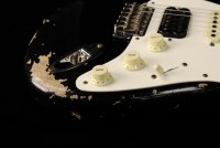 Fender Custom 1957 Stratocaster HSS Heavy Relic - ABLK