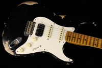 Fender Custom 1957 Stratocaster HSS Heavy Relic - ABLK