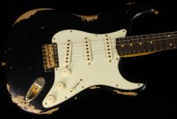 Fender Custom 1962 Stratocaster Heavy Relic - ABLK