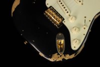 Fender Custom 1962 Stratocaster Heavy Relic - ABLK